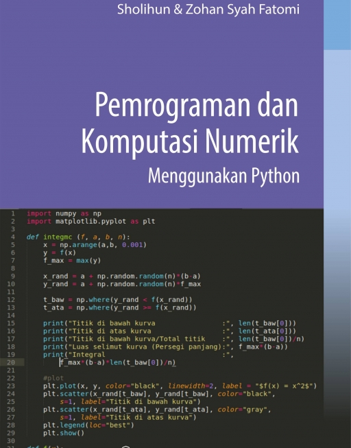 Pemrograman dan Komputasi Numerik Menggunakan Python